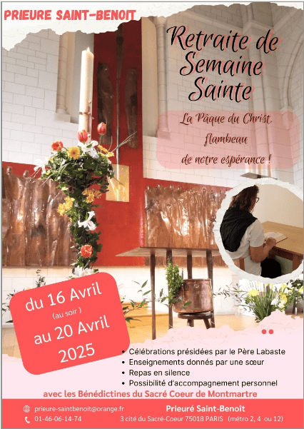 Semaine Sainte Prieuré Saint Benoit